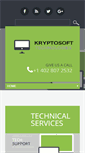 Mobile Screenshot of kryptosoft.com