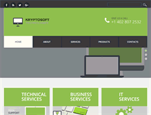 Tablet Screenshot of kryptosoft.com